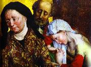 Rogier van der Weyden St. Mary Magdalene Nicodemus, and a Servant. china oil painting artist